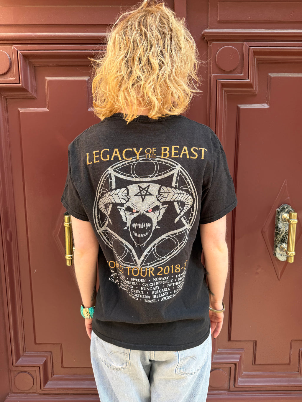 T-shirt noir Iron Maiden
