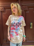 T-shirt Tie and Dye ACDC
