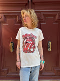 T-shirt blanc Rolling Stones