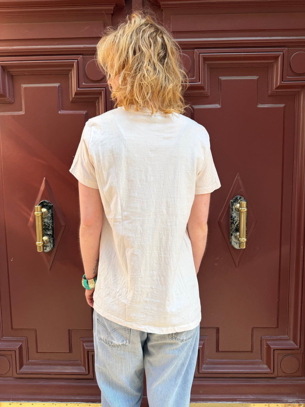 T-shirt blanc Rolling Stones