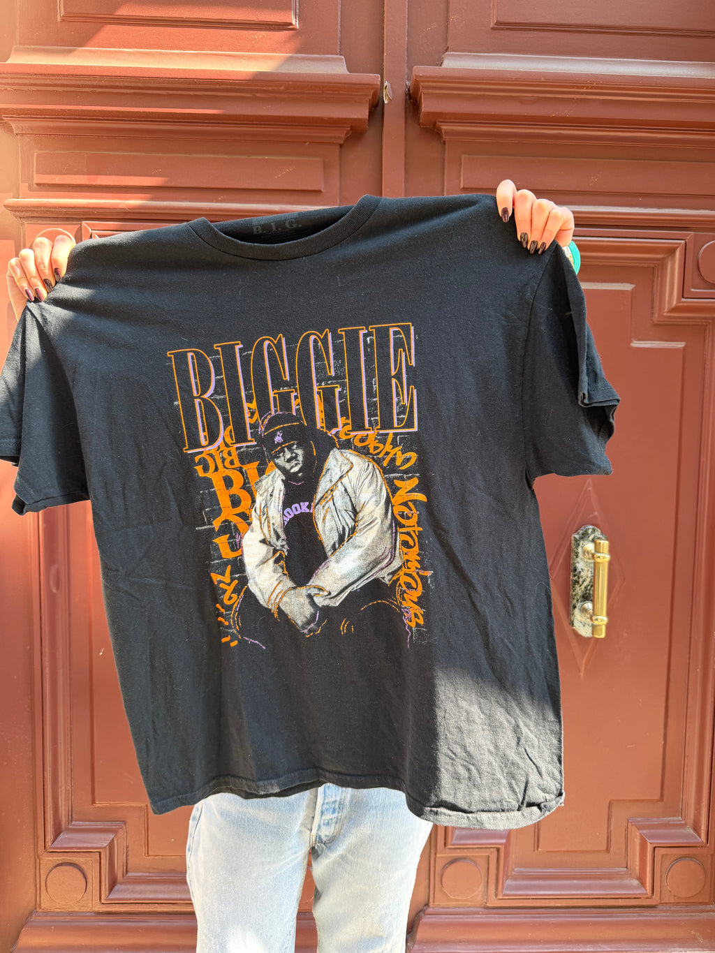 T-shirt noir Biggie
