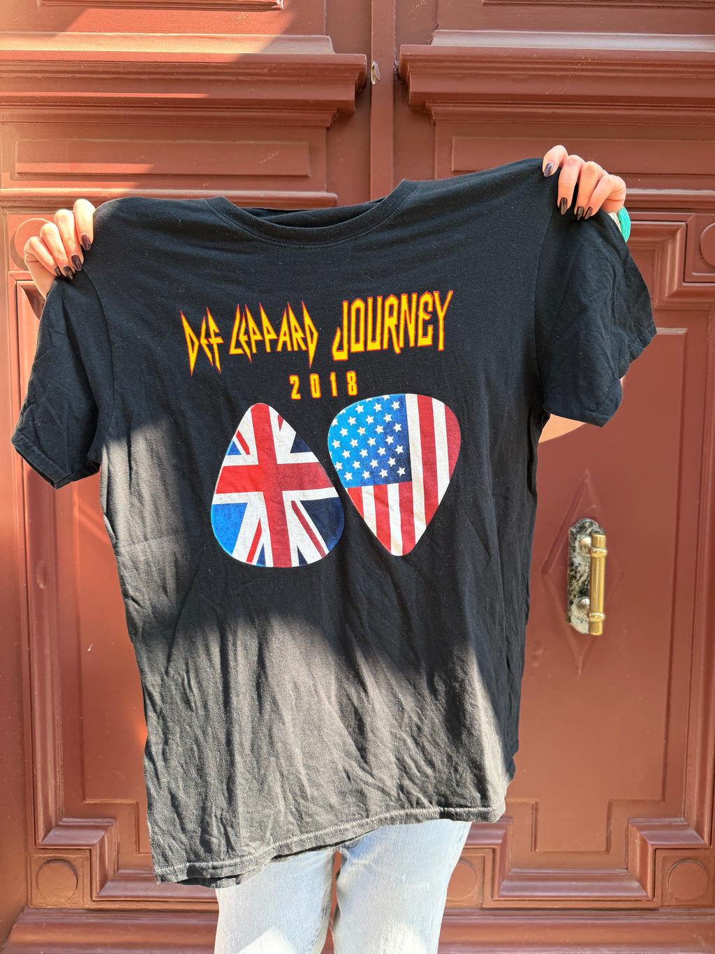 T-shirt noir Def Leppard