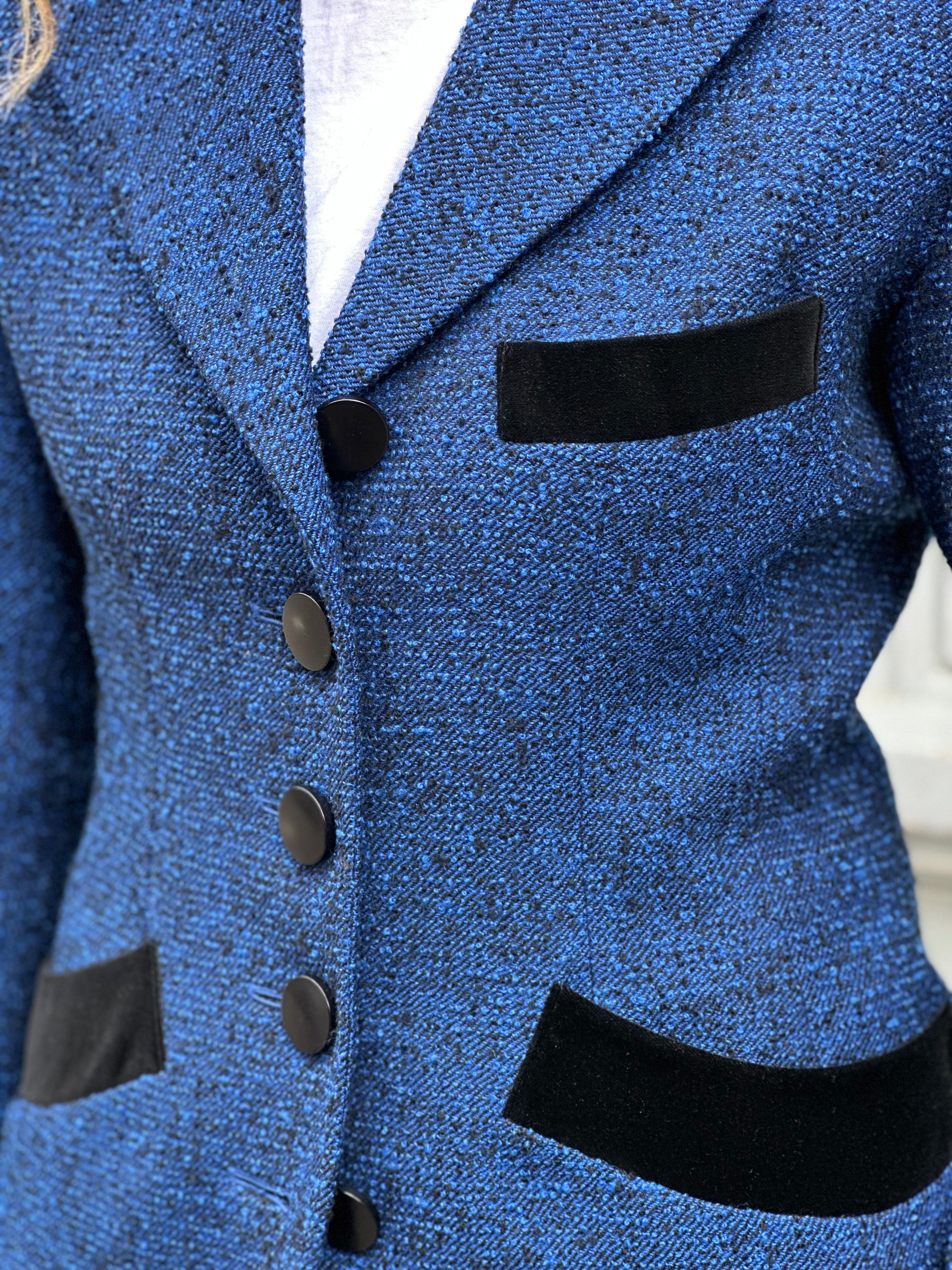 Veste YSL Variation bleu roi