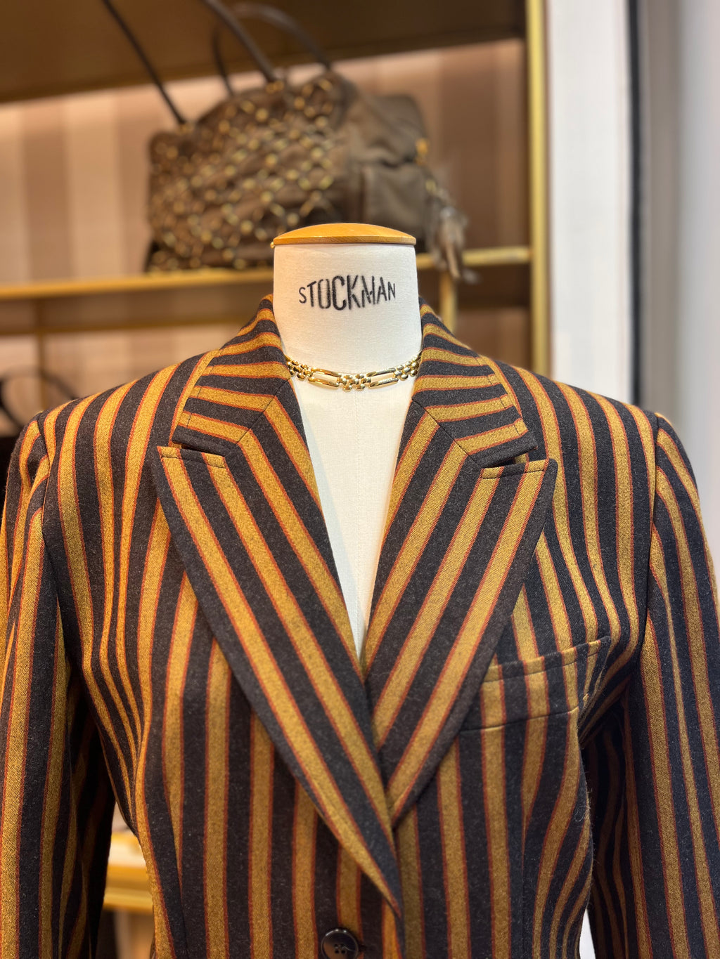 Veste Kenzo longue à rayures