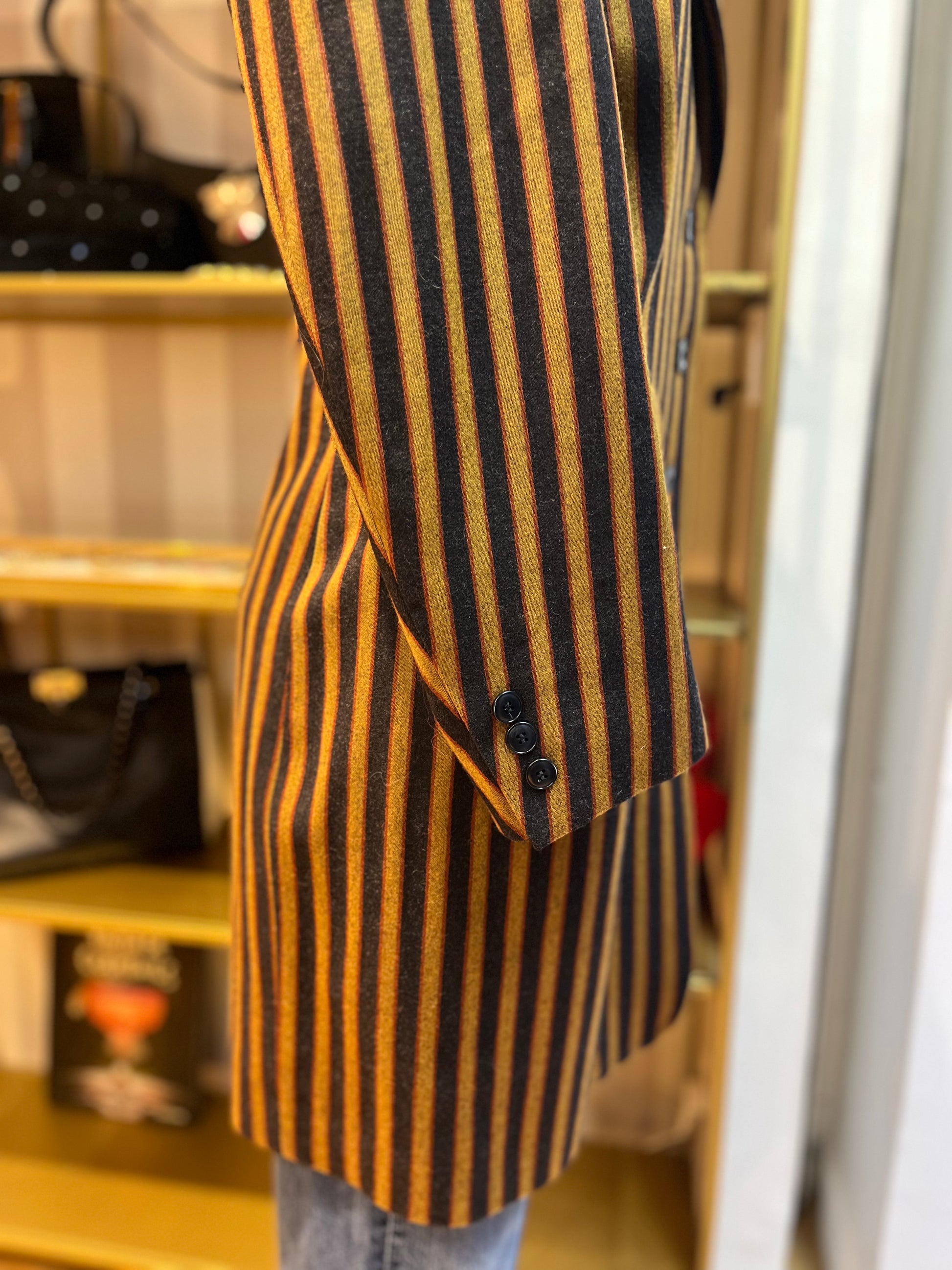 Veste Kenzo longue à rayures