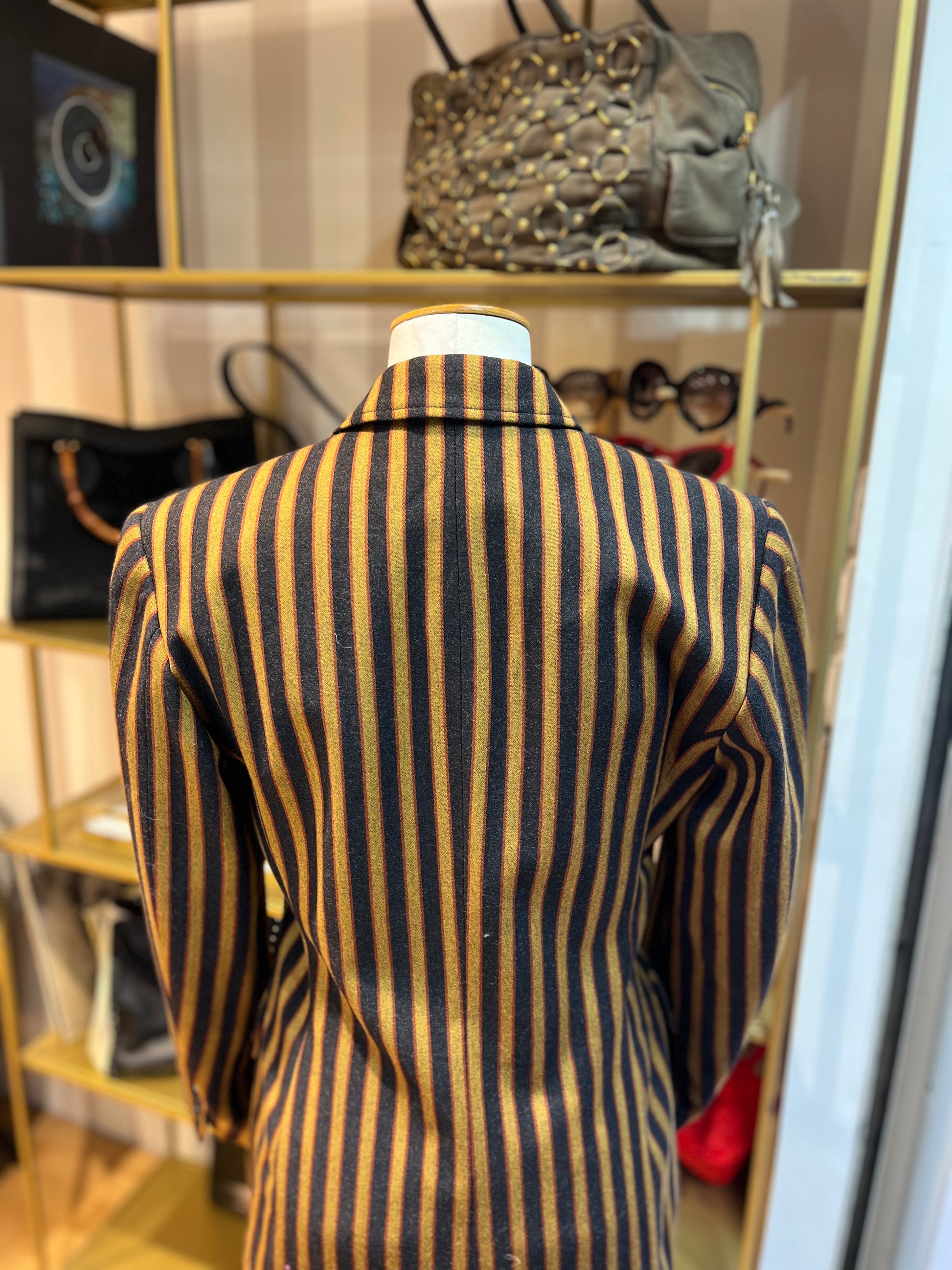 Veste Kenzo longue à rayures