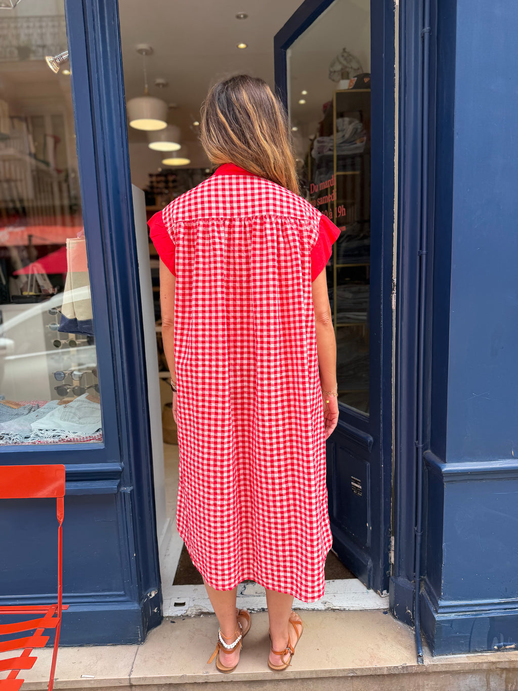 Robe Vichy Rouge