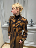 Veste Kenzo longue à rayures