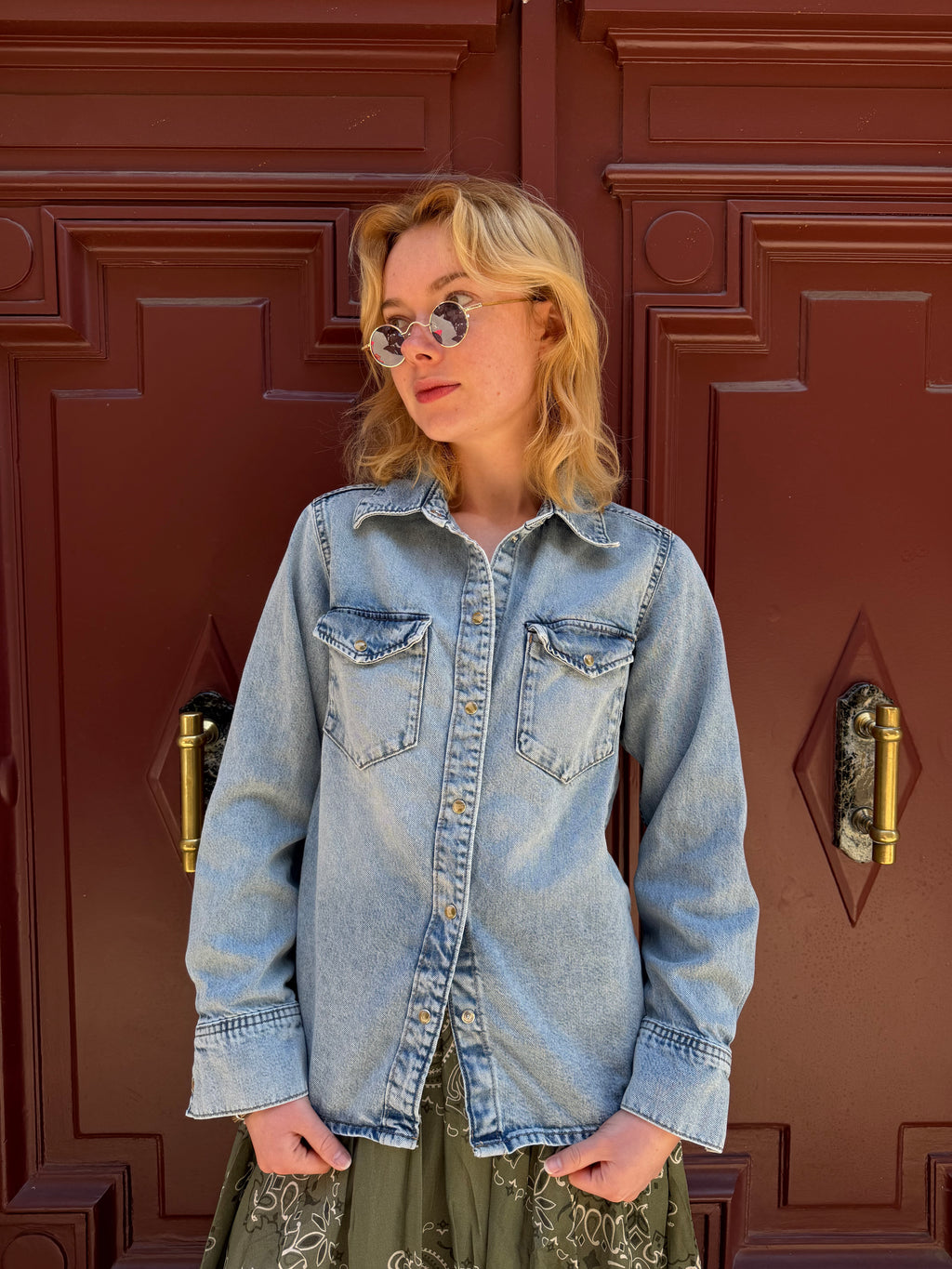 Chemise en jean vintage