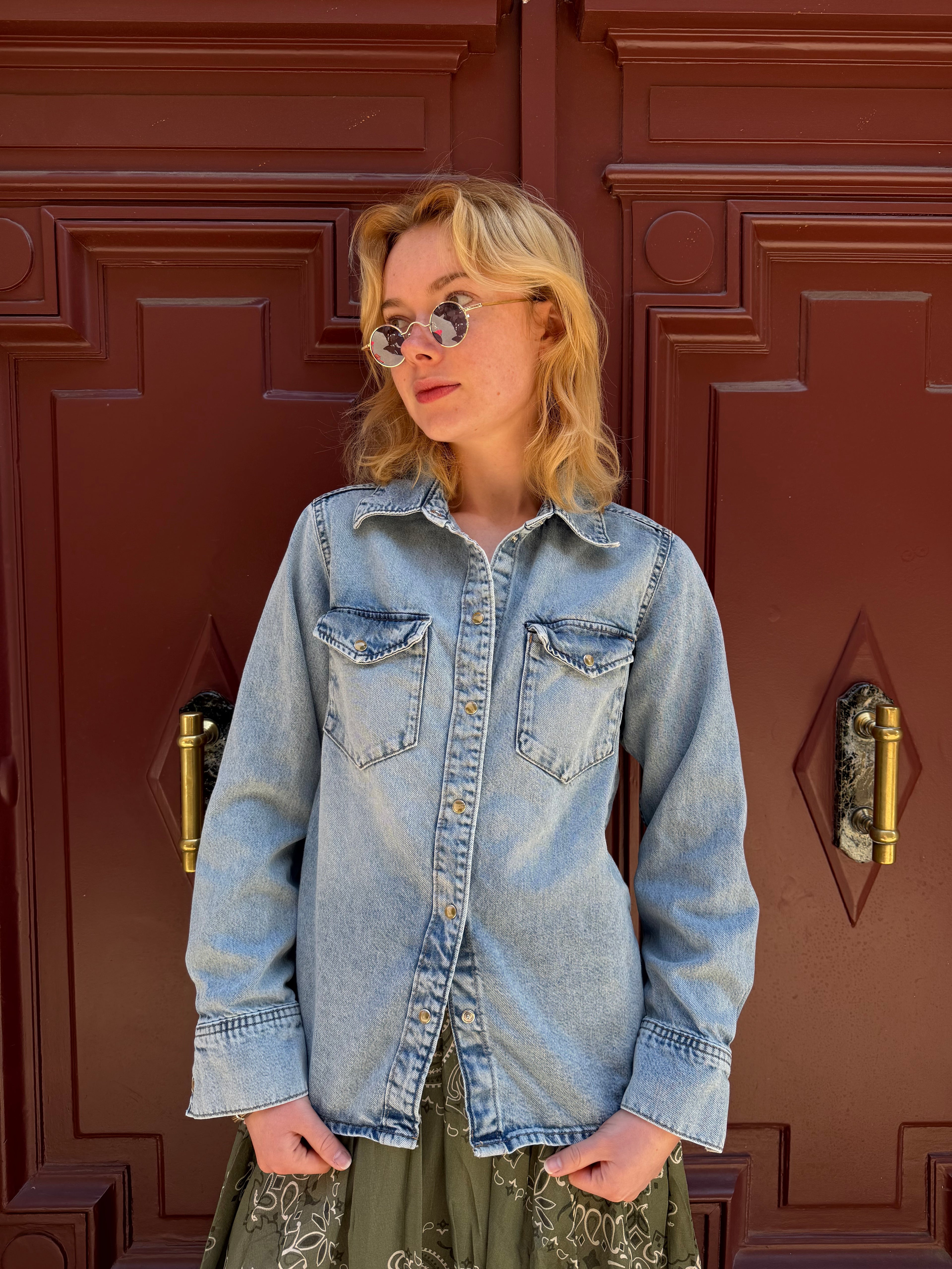 Chemise en jean vintage