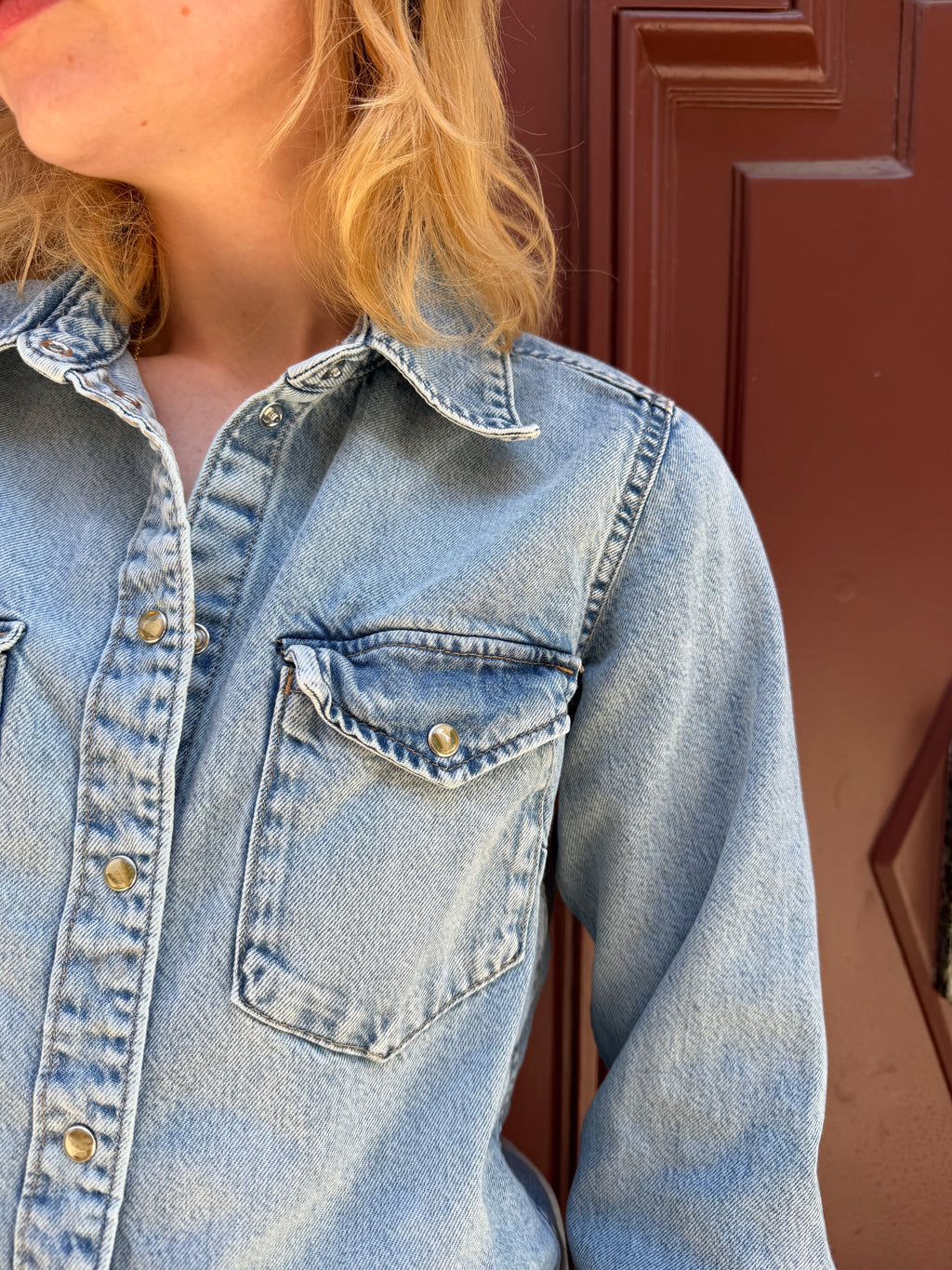 Chemise en jean vintage