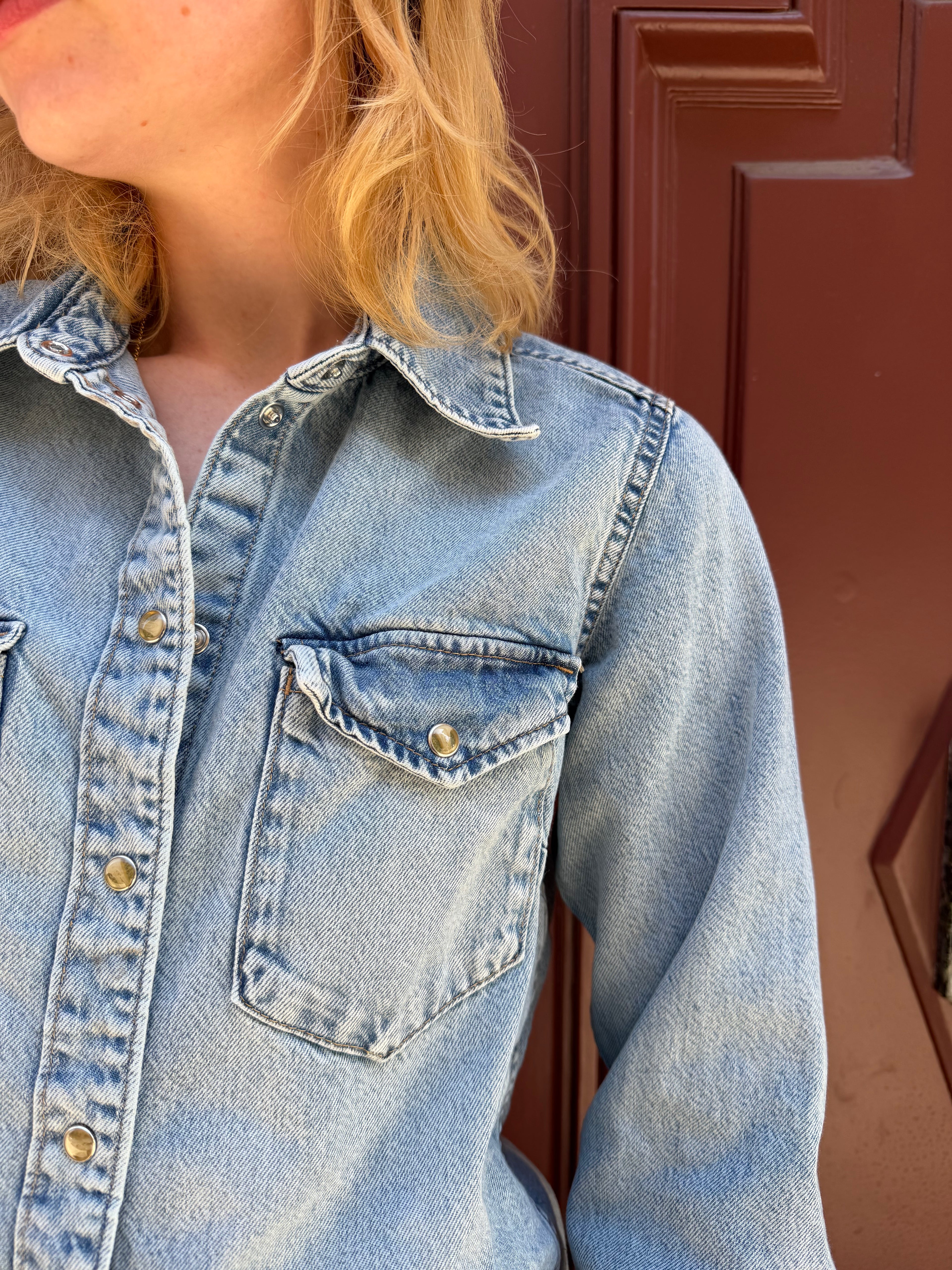 Chemise en jean vintage