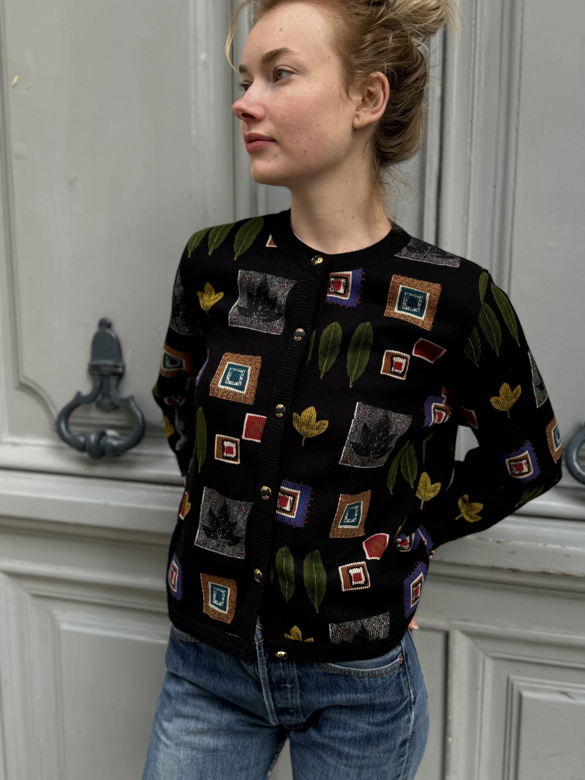 Cardigan noir