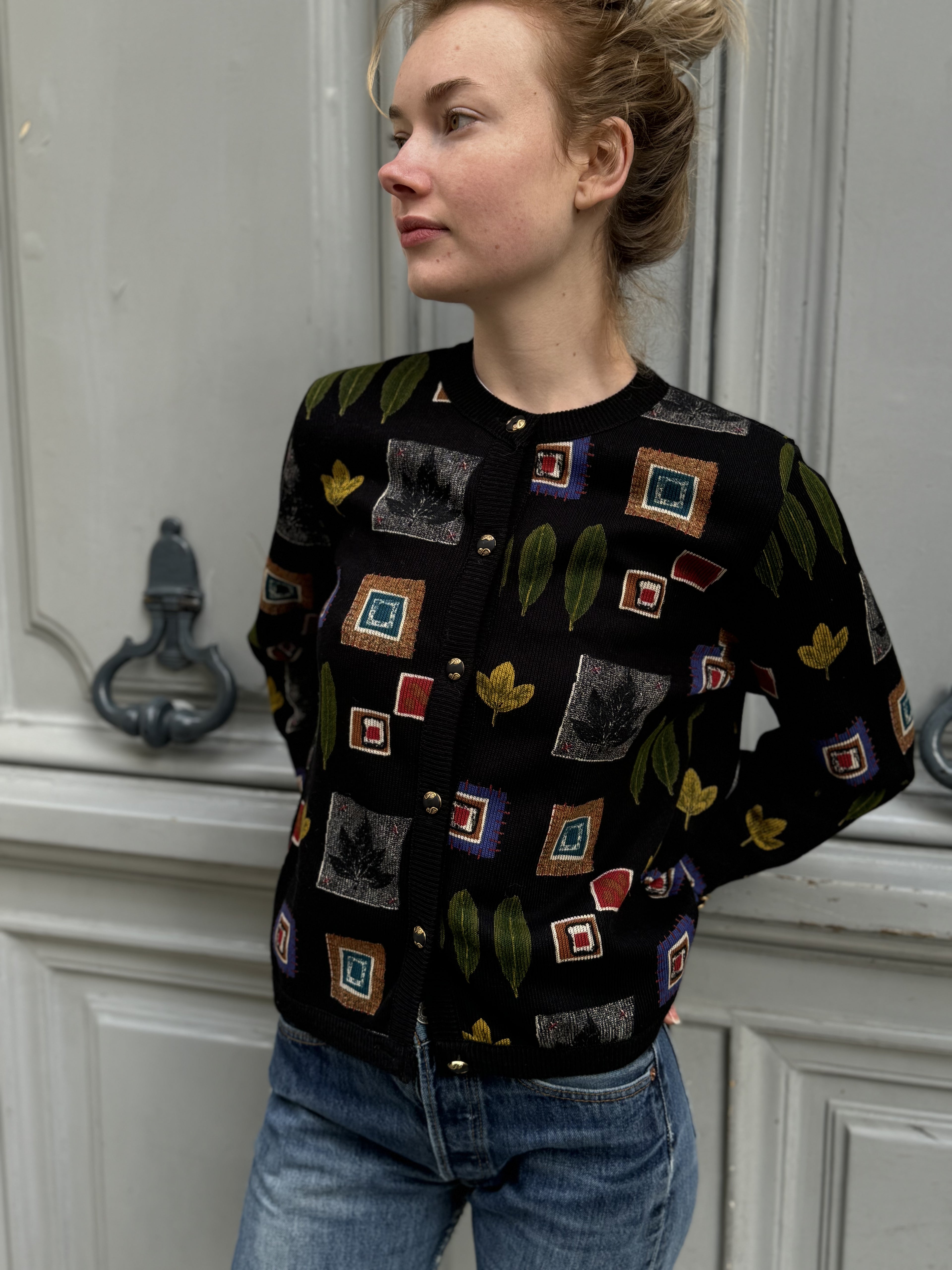 Cardigan noir