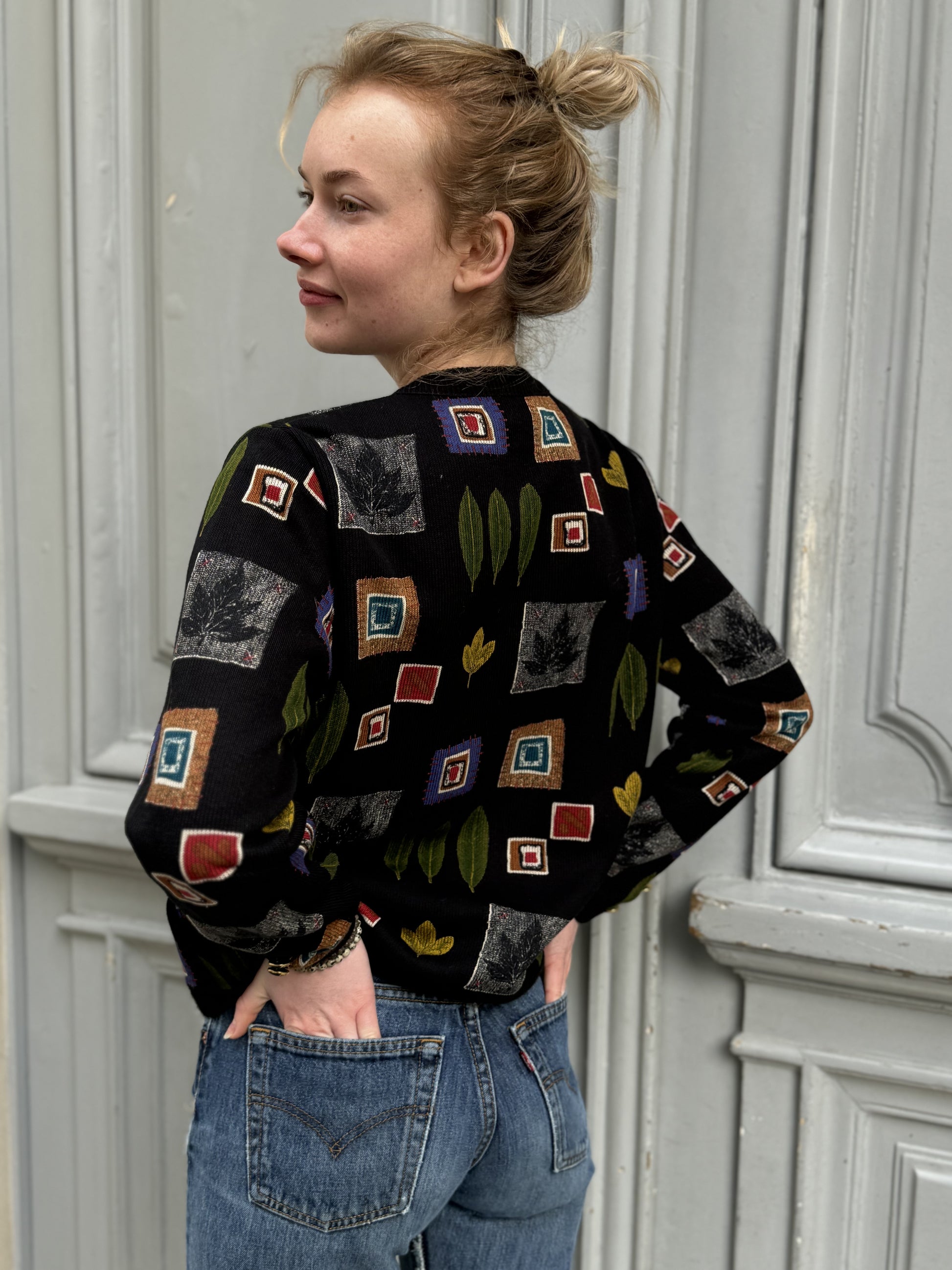 Cardigan noir