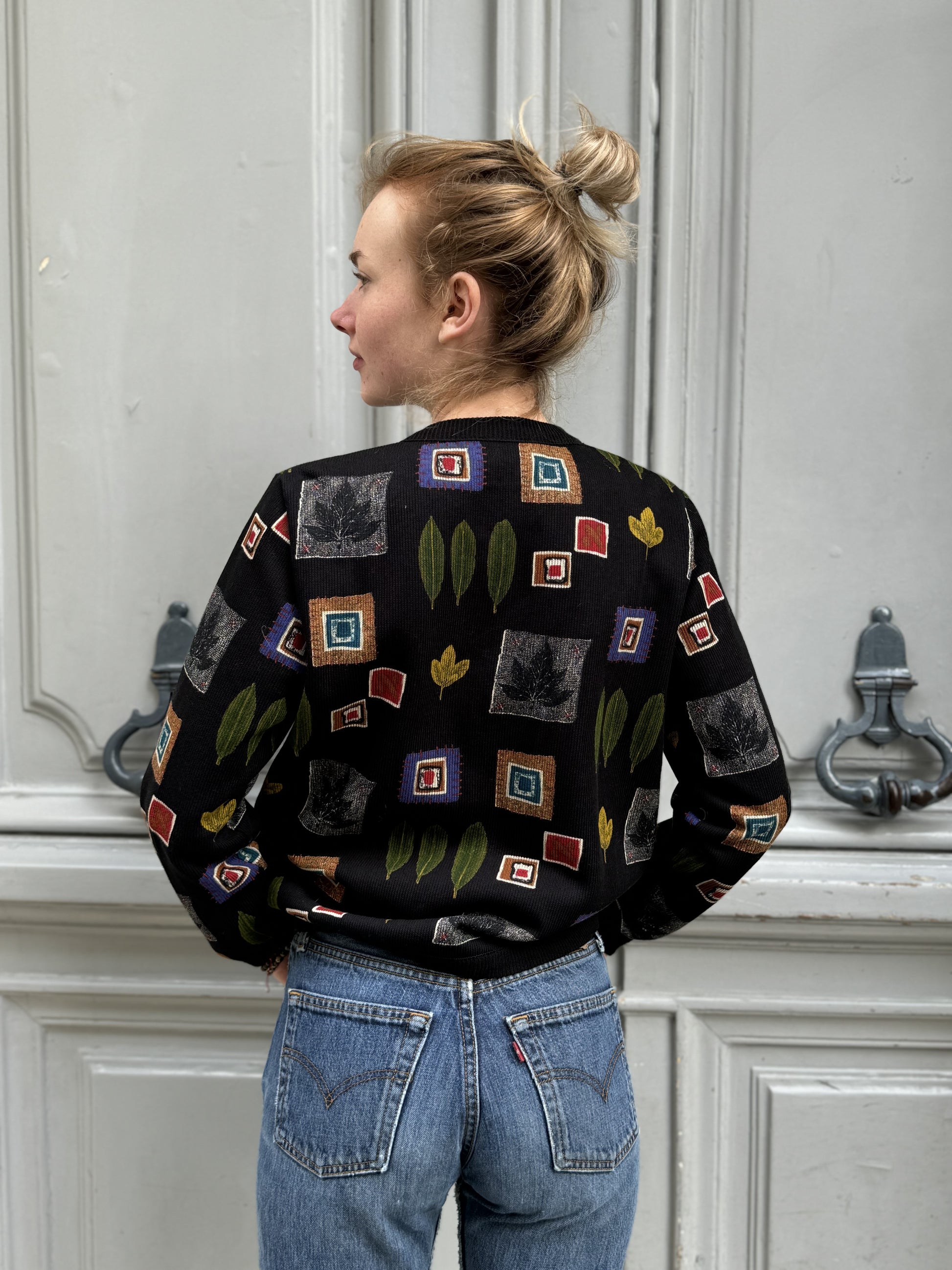 Cardigan noir