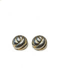 Boucles d’oreilles clip torsadées