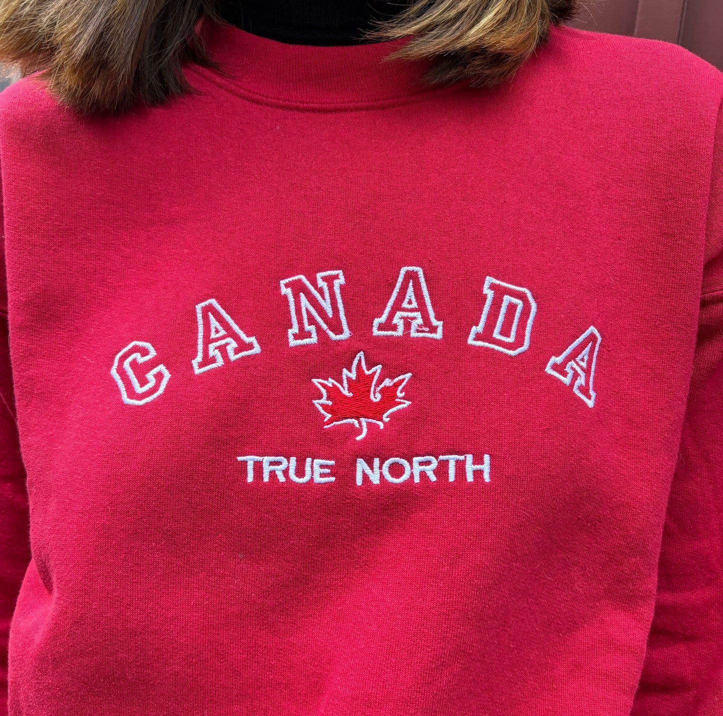 Sweat rouge Canada