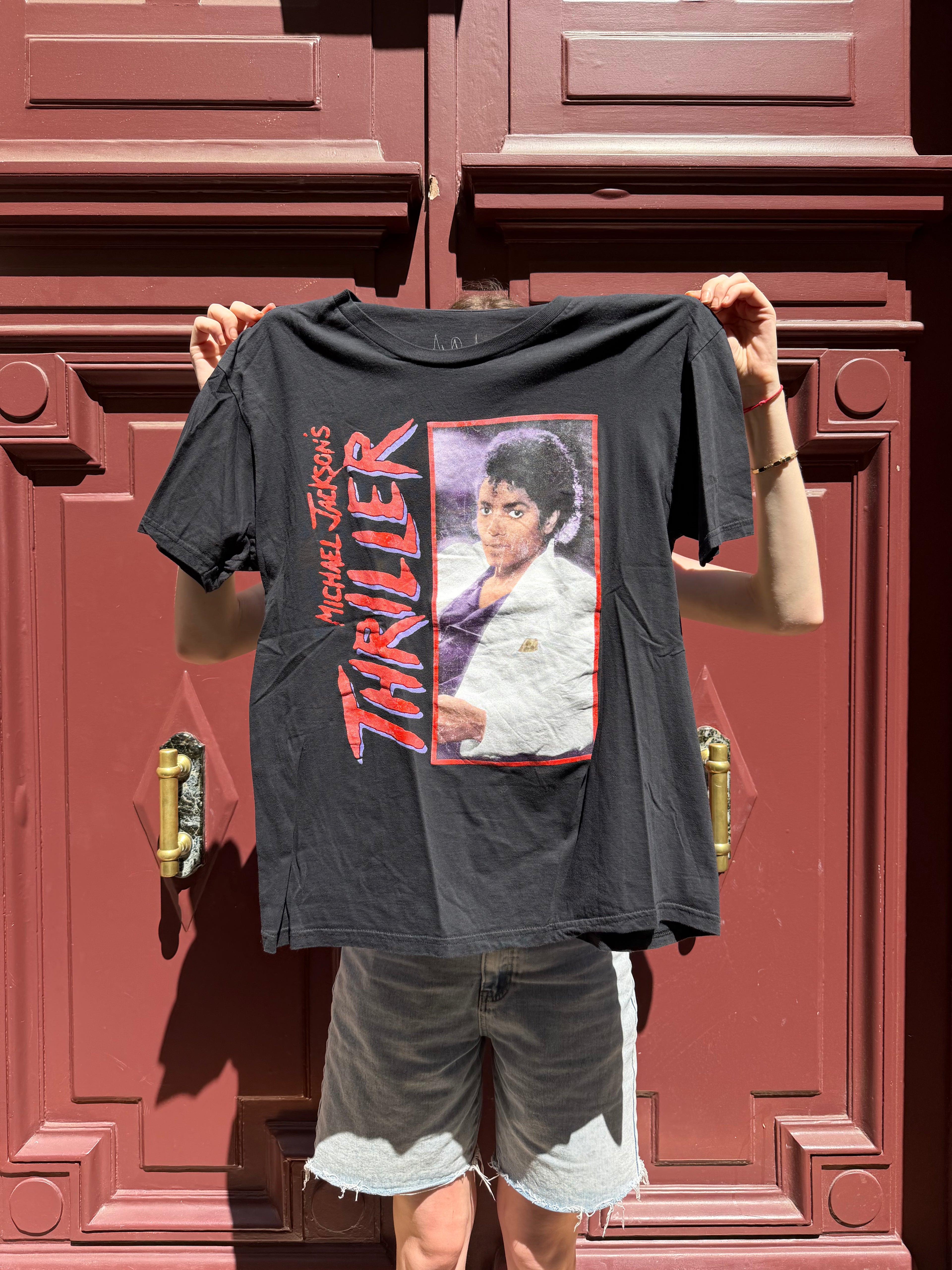 T-shirt noir Thriller MJ