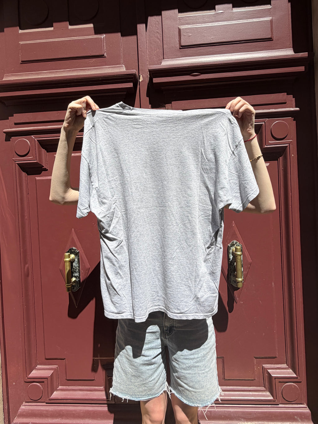 T-shirt gris Universita Firenze