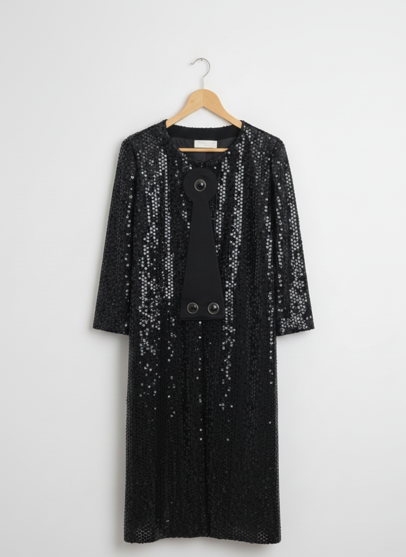 Robe à sequins Pierre Cardin