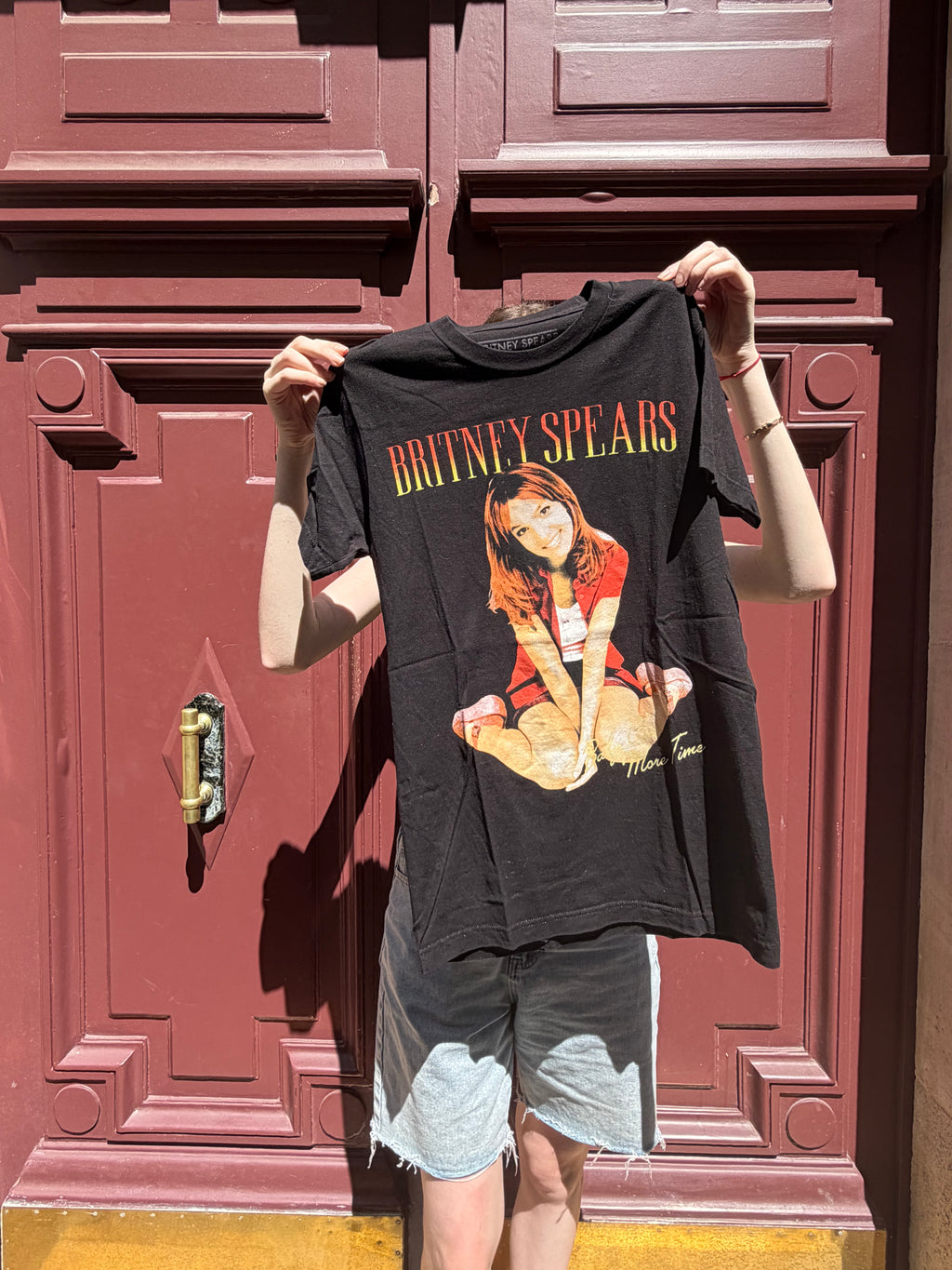 T-shirt noir Britney Spears