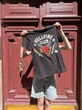 T-shirt noir Hellfire club Stranger Things