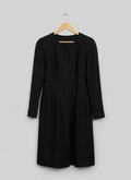 Robe Chanel en maille texturée