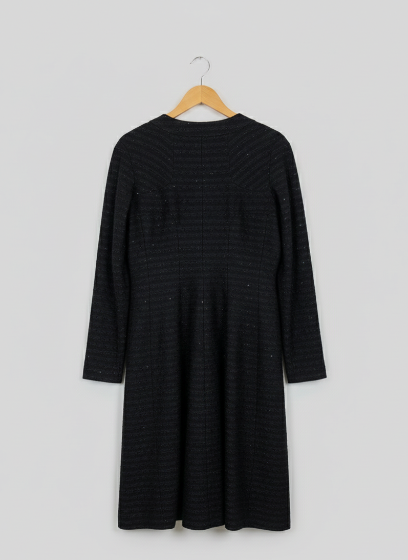 Robe Chanel en maille texturée