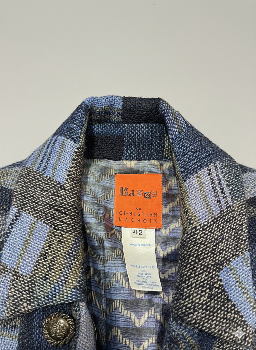 Veste Bazar de Christian Lacroix – Laine patchwork