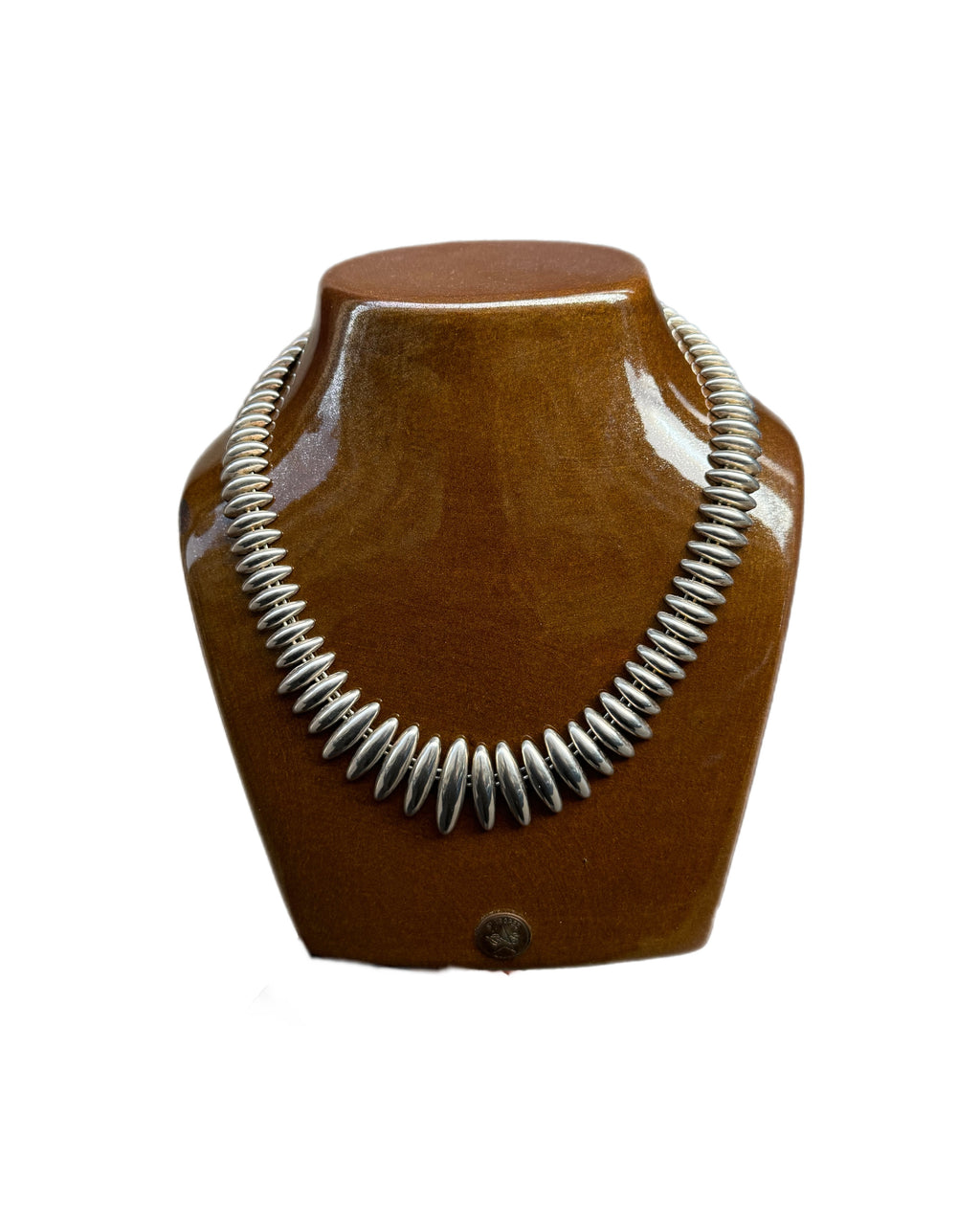 Collier argenté Monet