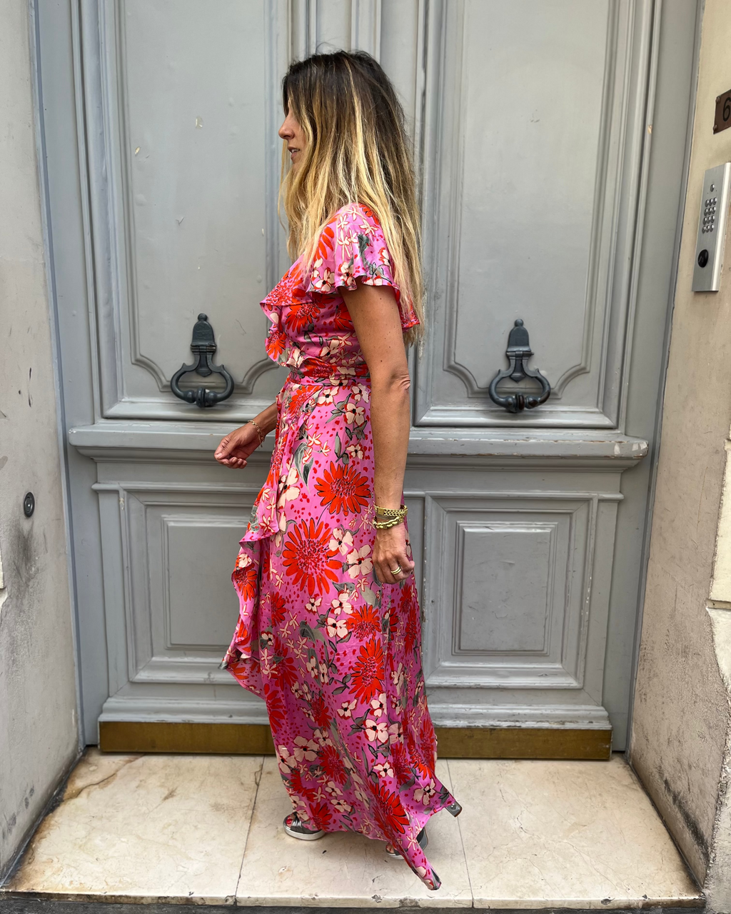 Robe portefeuille Sézane