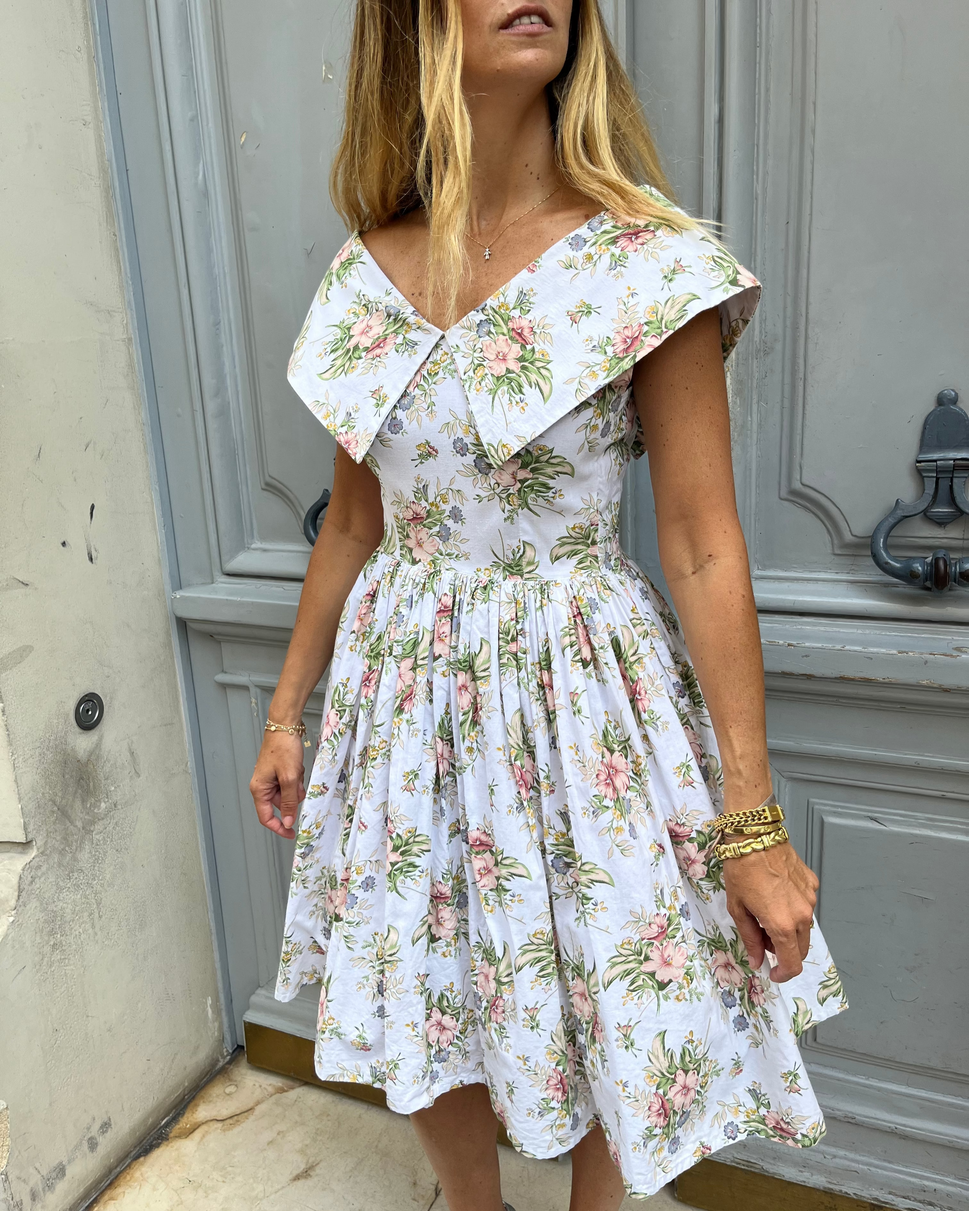 Robe corolle 50's