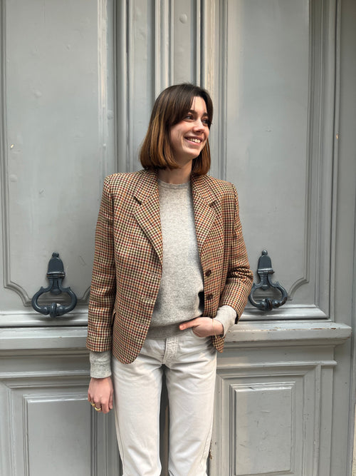 Blazer pied-de-poule Burberry