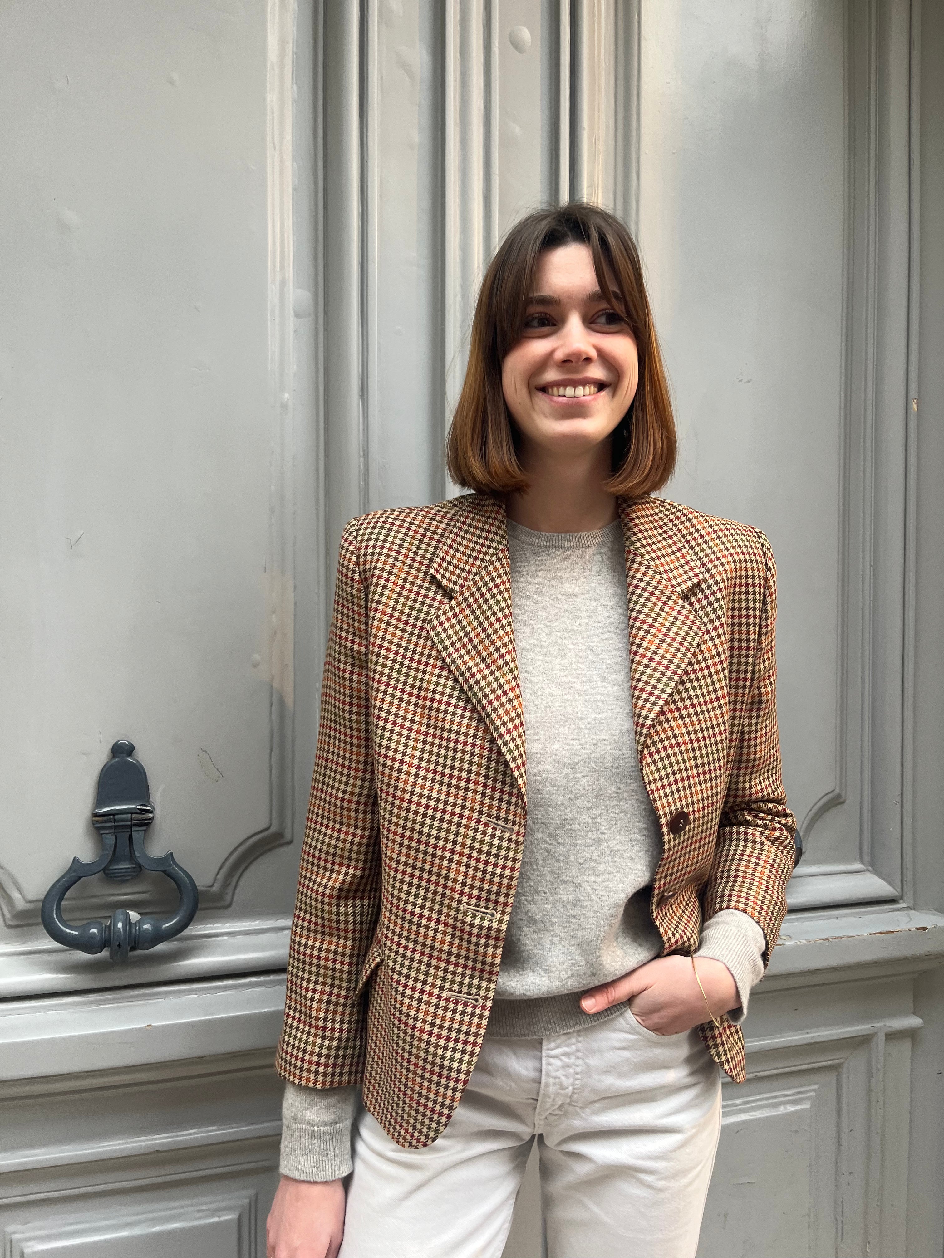 Blazer pied-de-poule Burberry