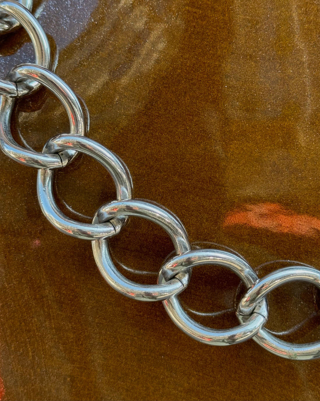 Collier argenté Monet