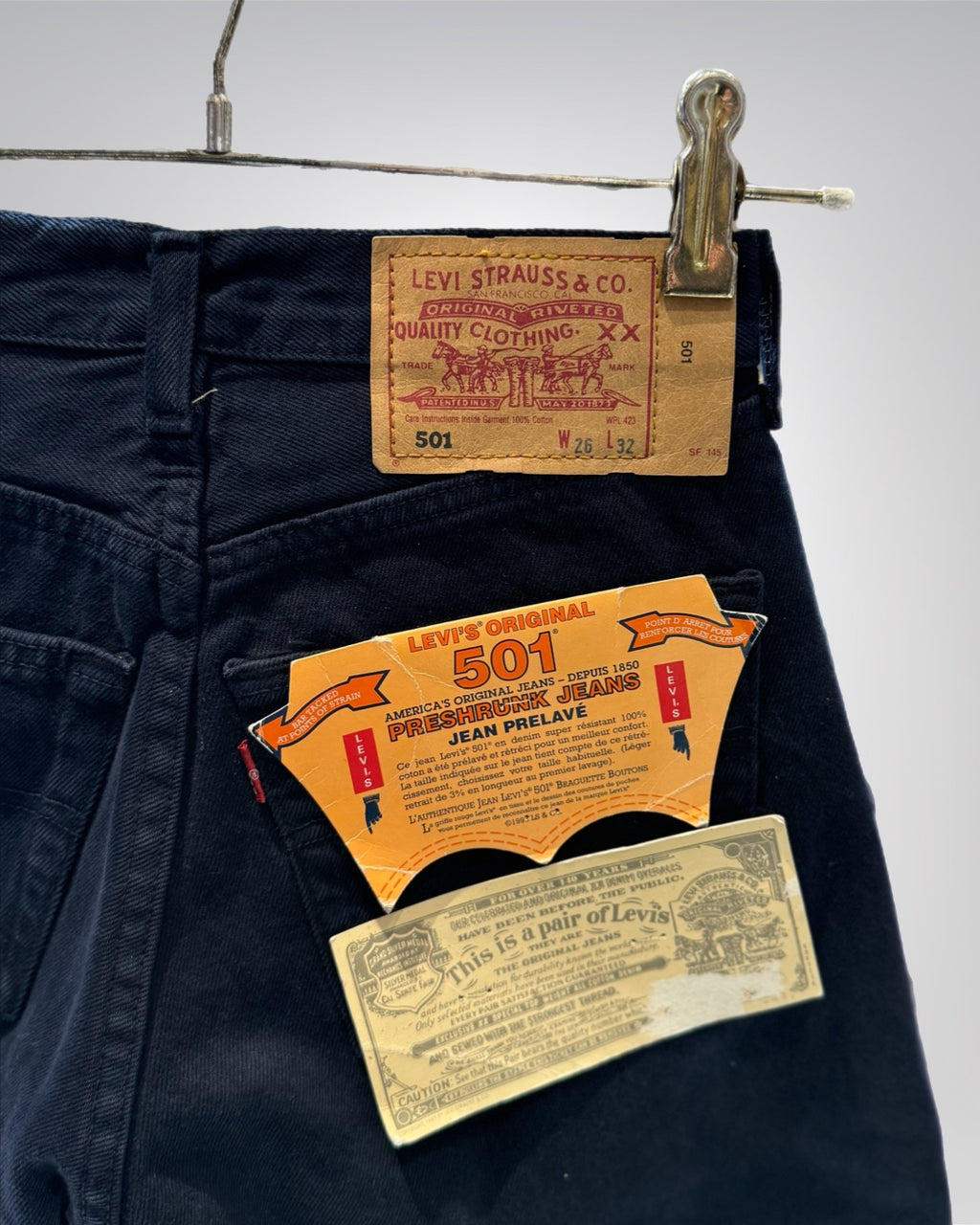 Jeans Levi's 501 W26 L32 - numéro 1N