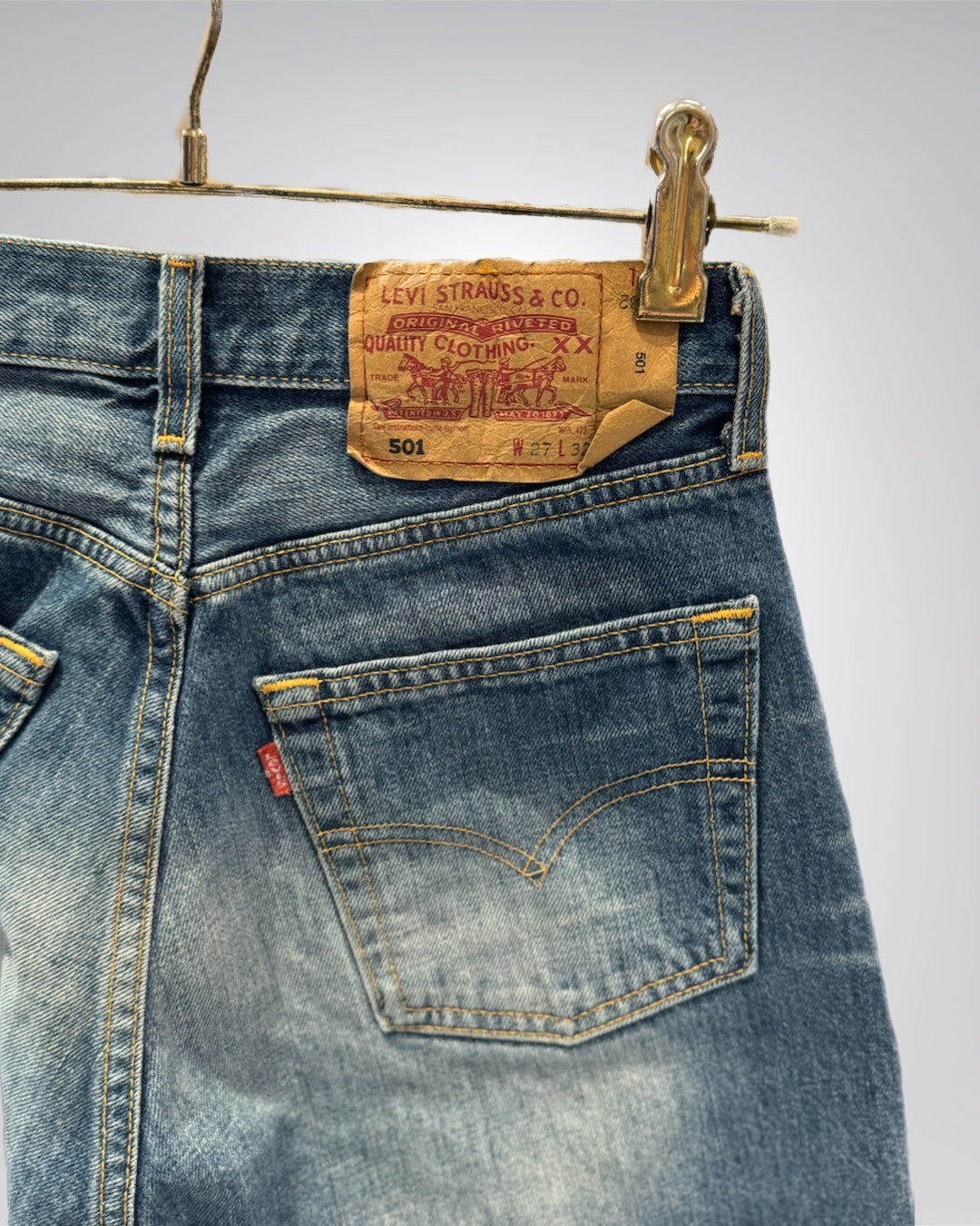 Jeans Levi's 501 W27 L32 - numéro 1B