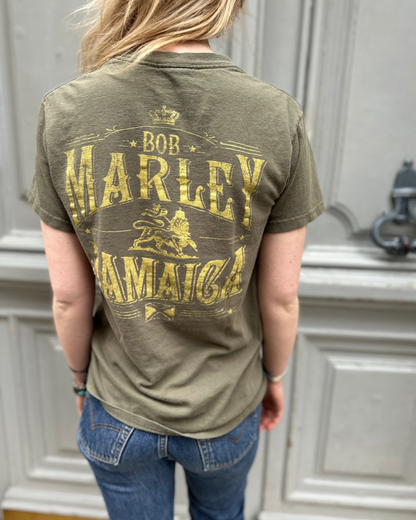 Tee shirt kaki Bob Marley