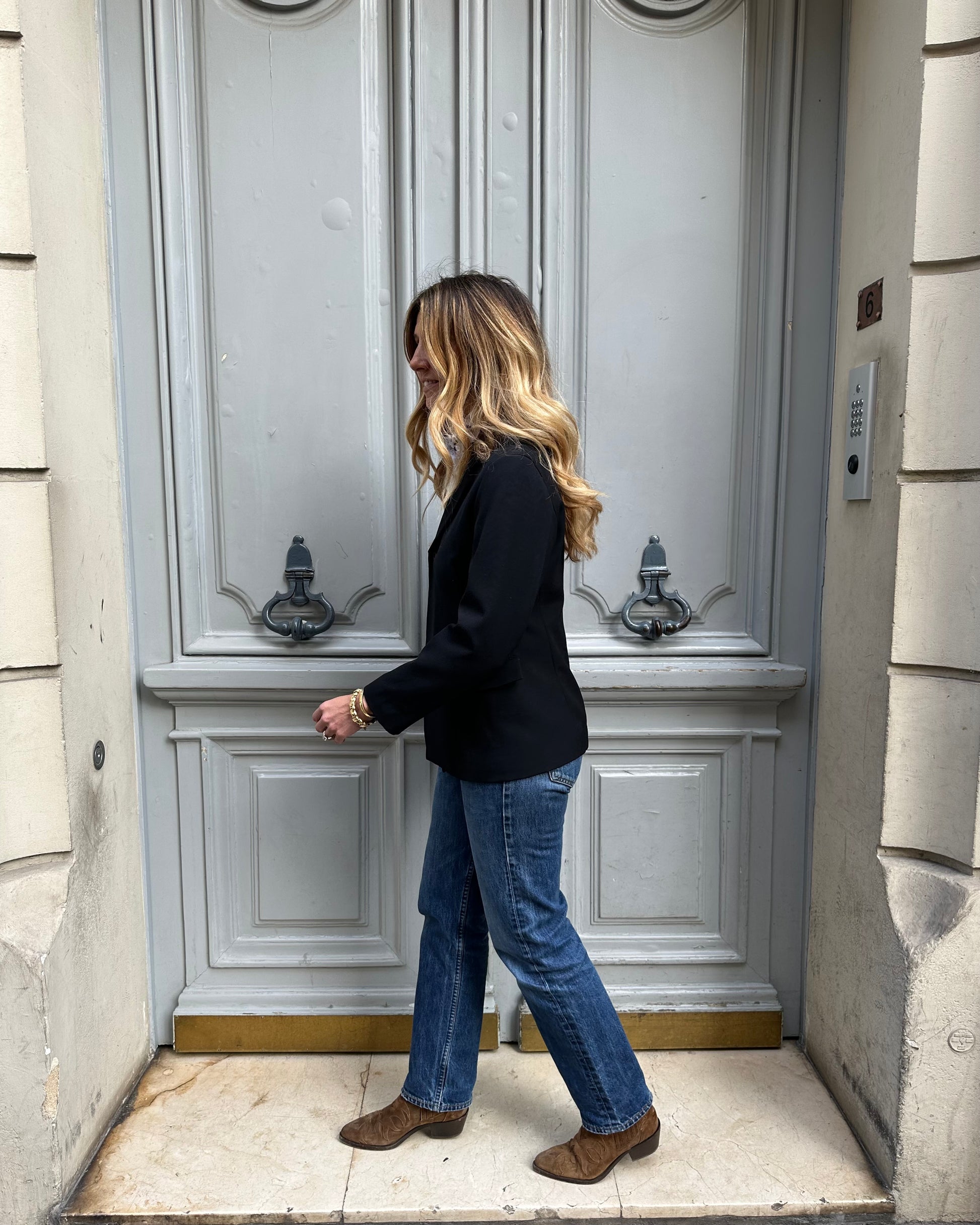 Blazer noir Yohji Yamamoto