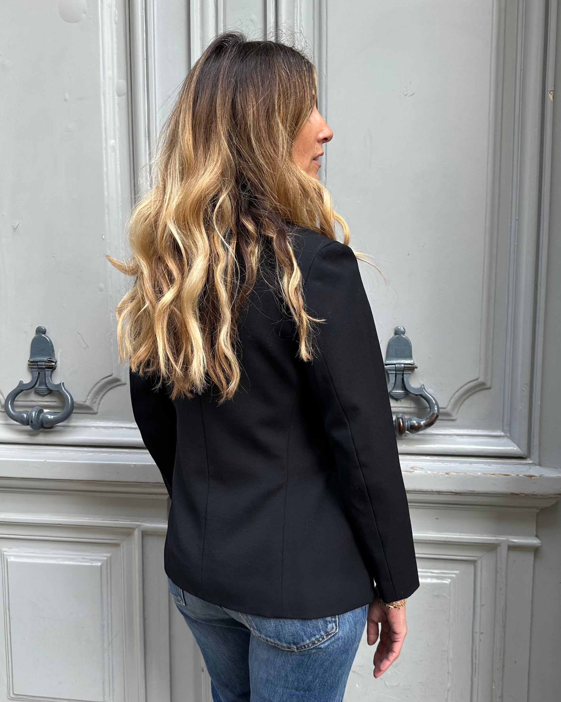 Blazer noir Yohji Yamamoto
