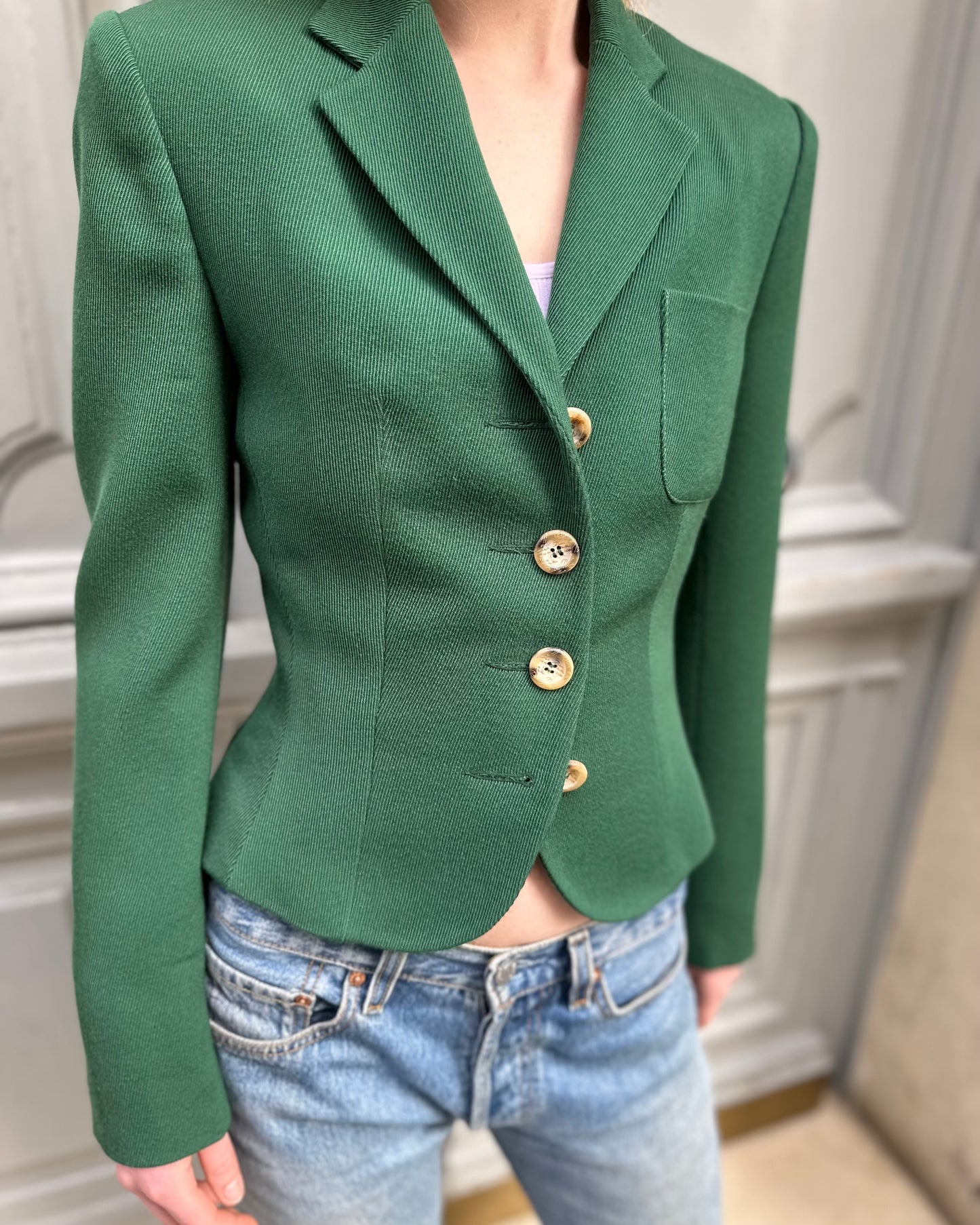 Blazer vert Nina Ricci