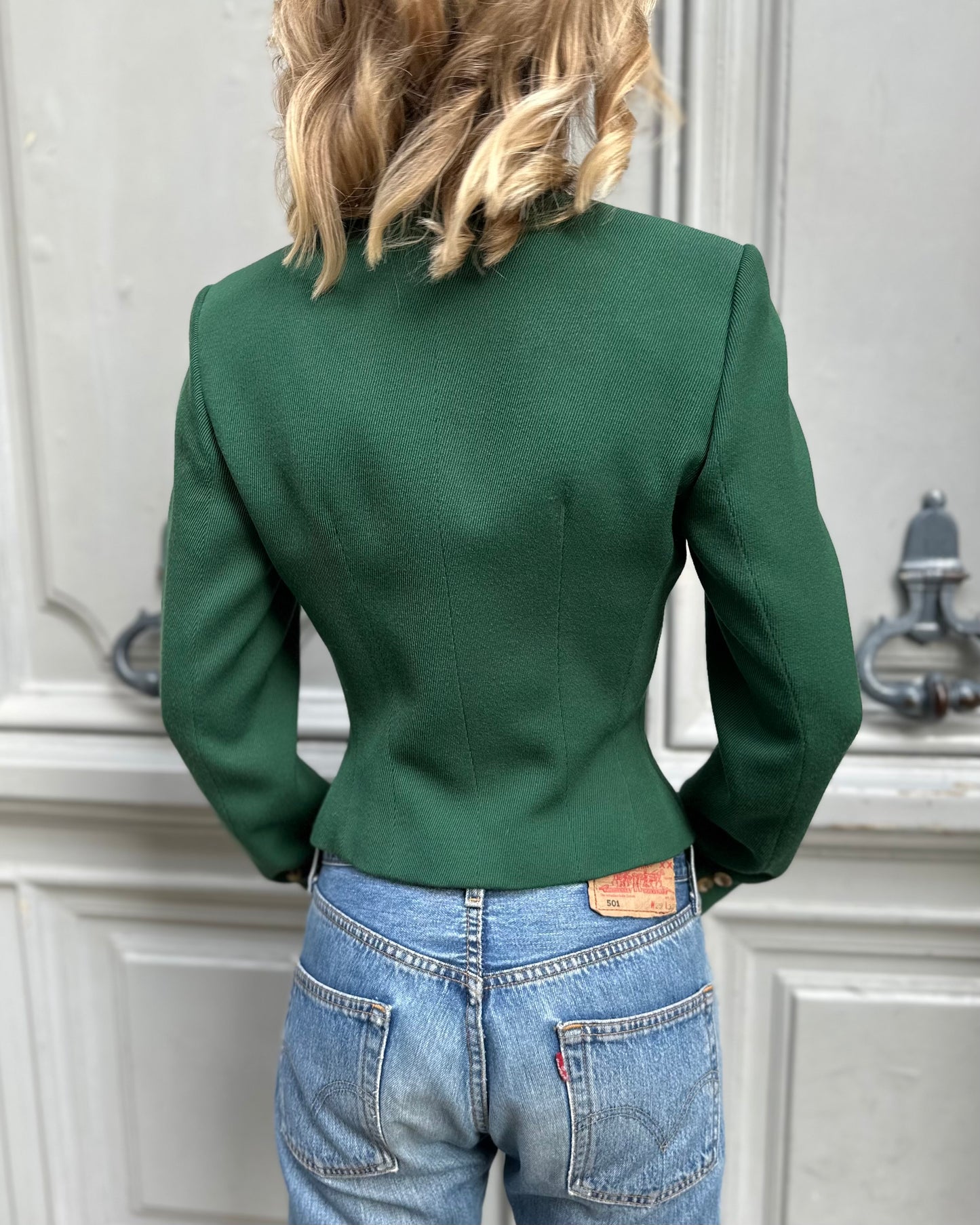 Blazer vert Nina Ricci