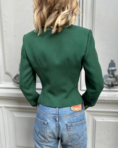 Blazer vert Nina Ricci