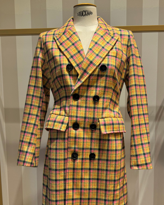 Manteau Balenciaga à carreaux