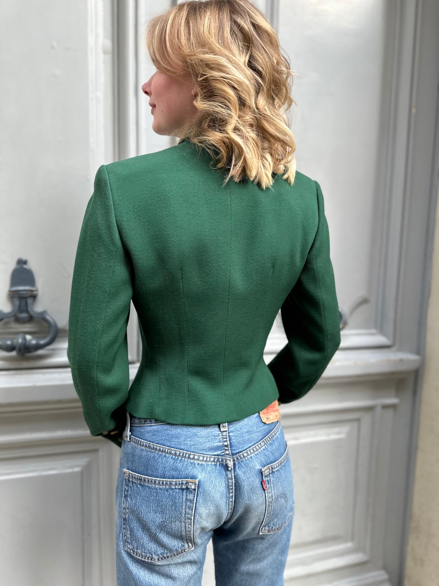 Blazer vert Nina Ricci