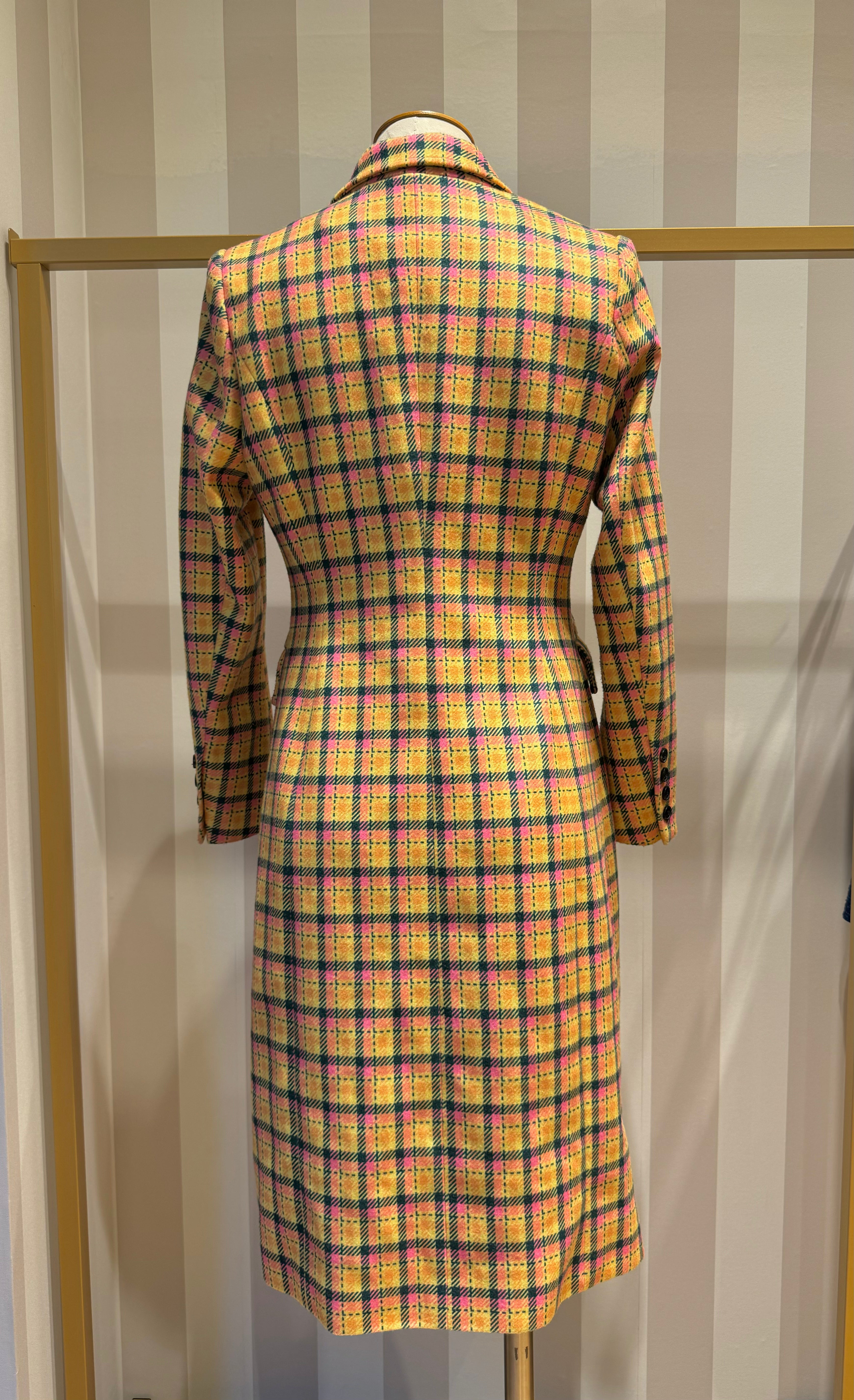 Manteau Balenciaga à carreaux