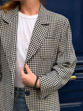 Blazer Yves Saint Laurent Variation à carreaux