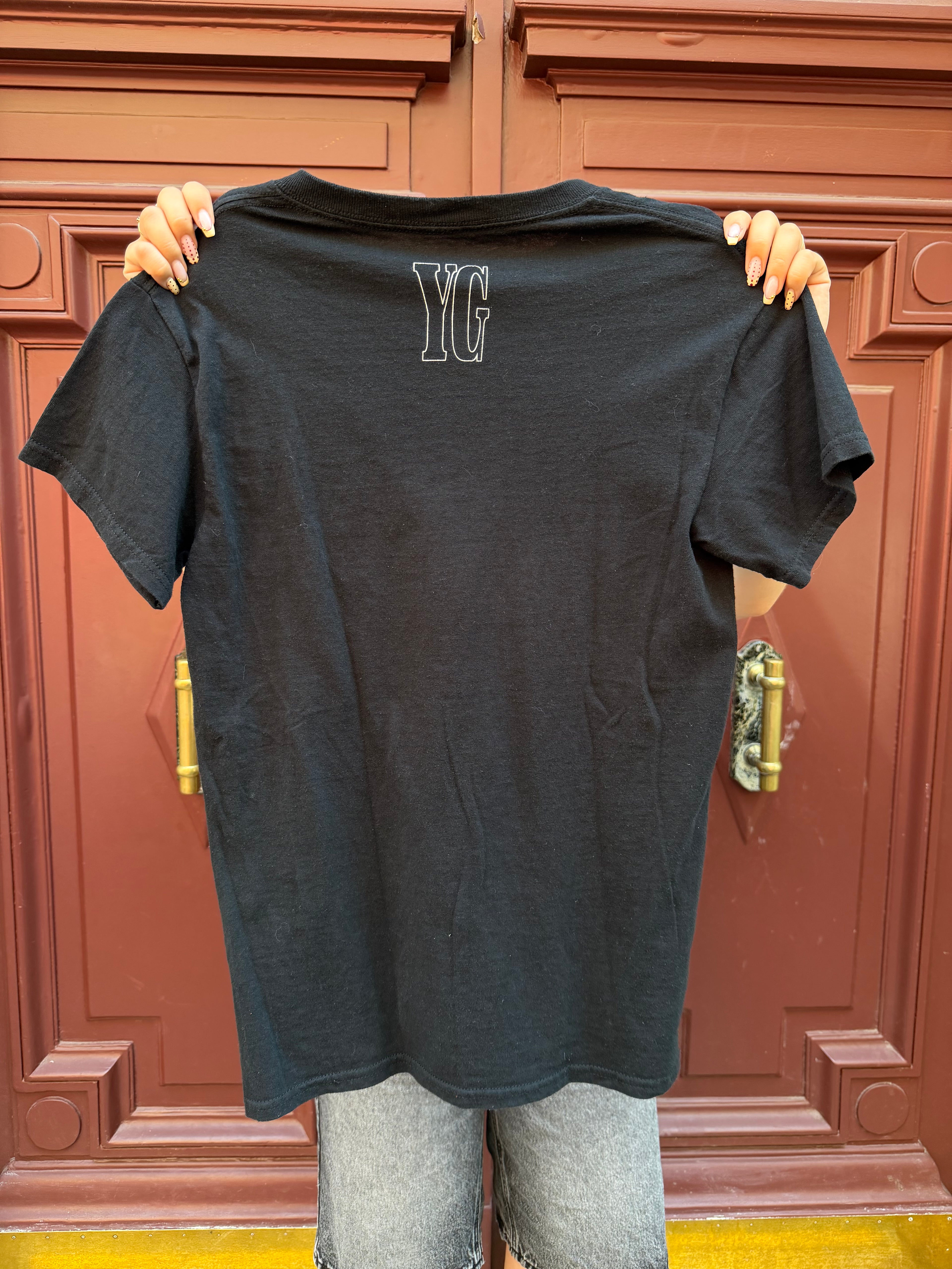 T-shirt noir YG