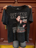T-shirt gris Selena